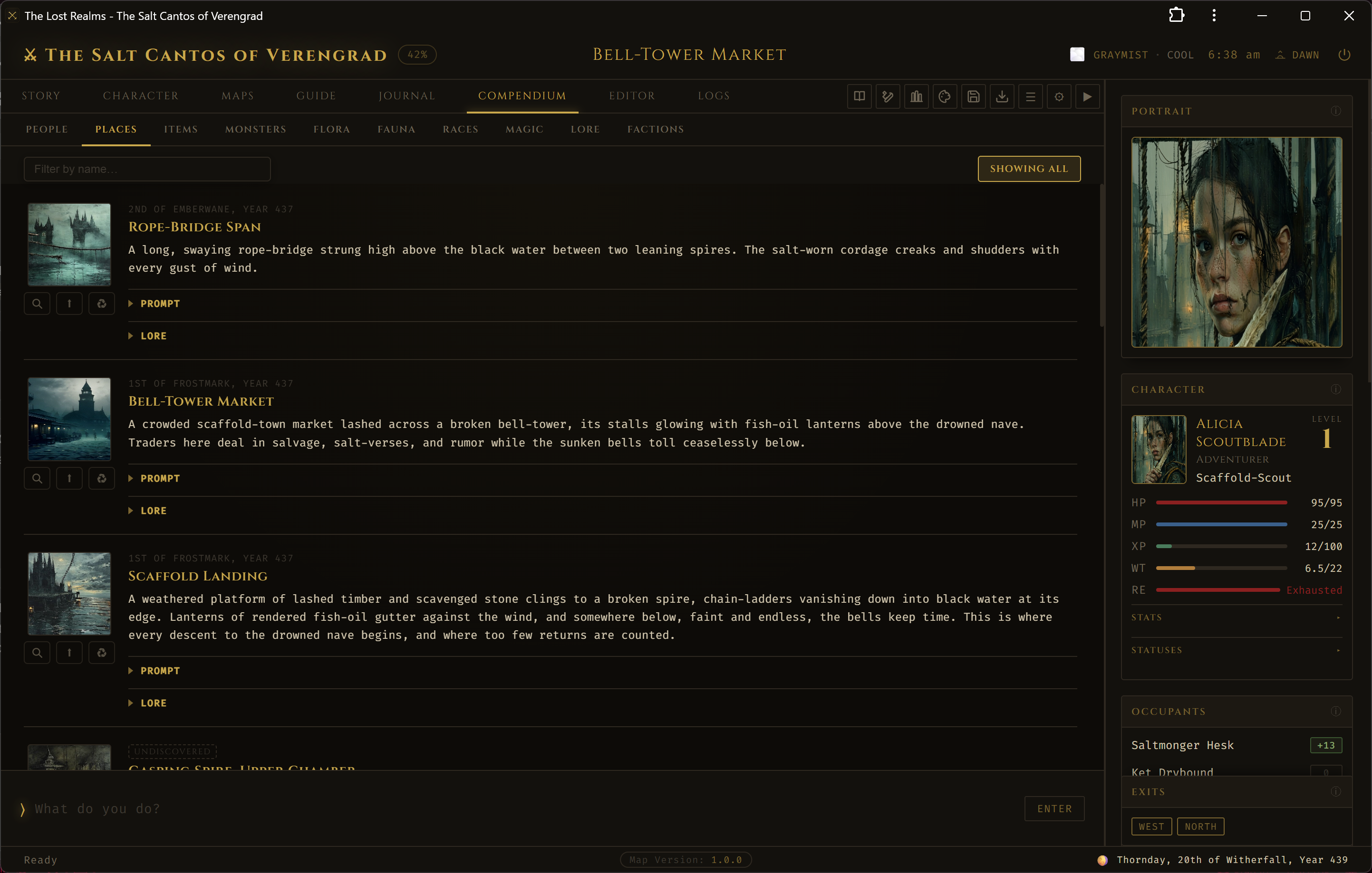 Compendium places