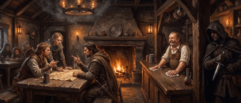 The inn, animated